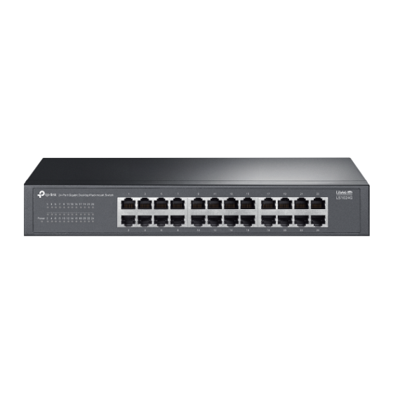 TP-Link 24-Port Gigabit Desktop/Rackmount Switch